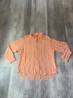 FLAX 100% Linen Button Down Shirts